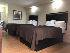 2 Double Beds, Non Smoking, Refrigerator & Microwave