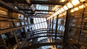 A modern architectural structure with multiple levels and glass panels. - Hotel Urban, a Small Luxury Hotel of the World  (Madrid)