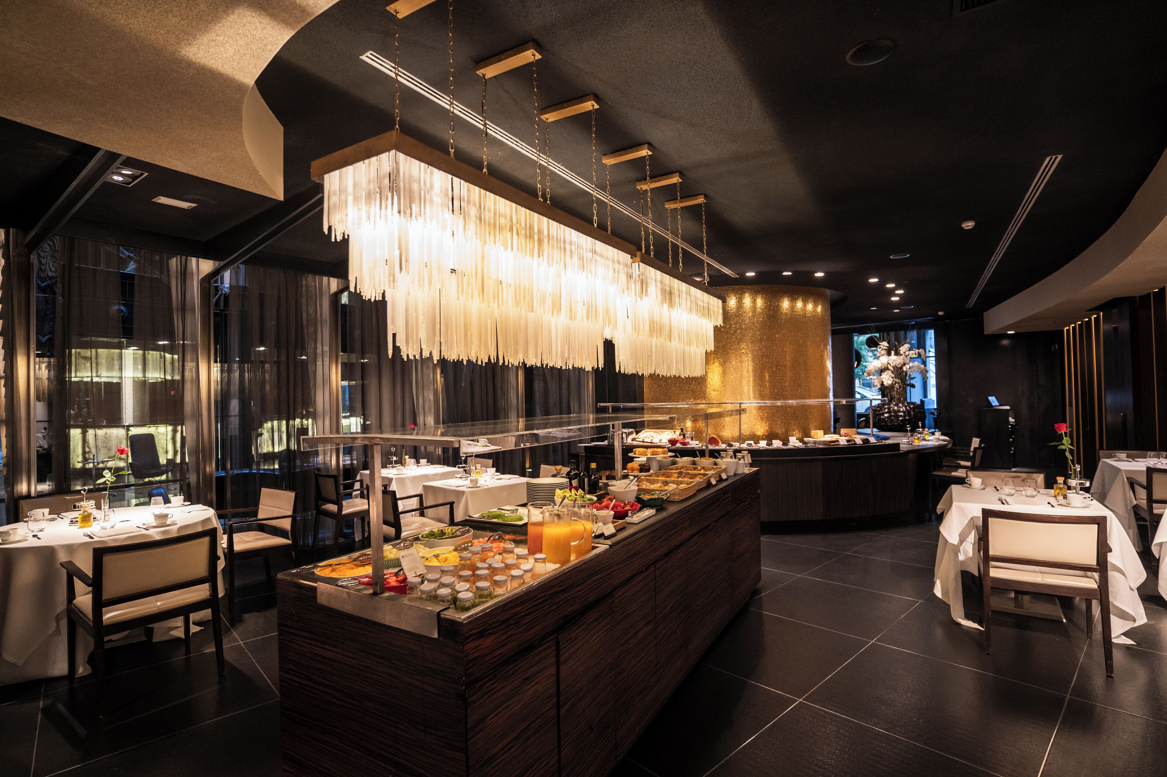 Daily buffet breakfast (EUR 37.95 per person)