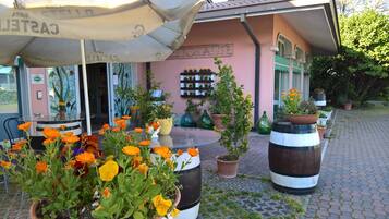 Fassade der Unterkunft