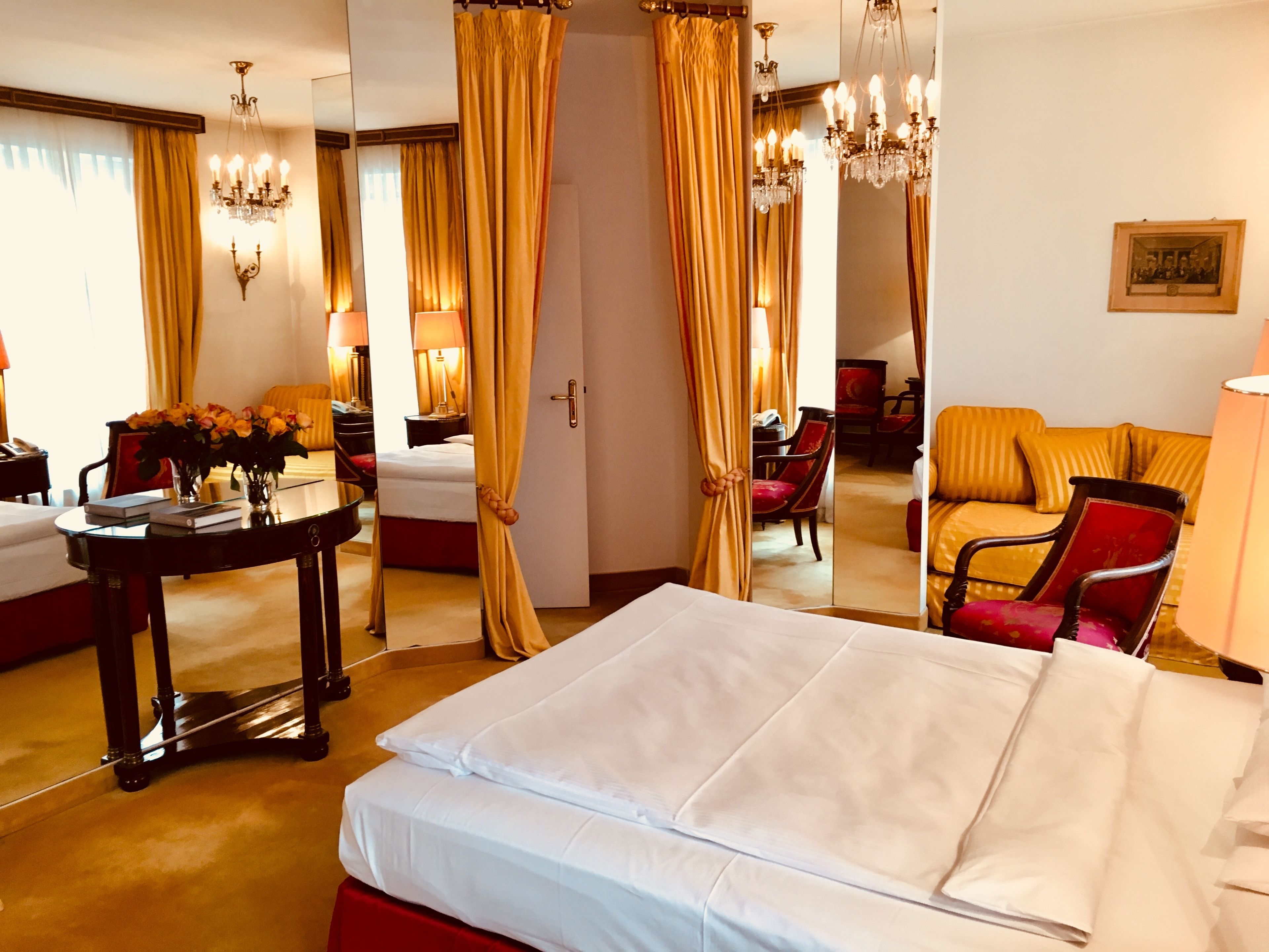 suite | hypo-allergenic bedding, down duvets, in-room safe