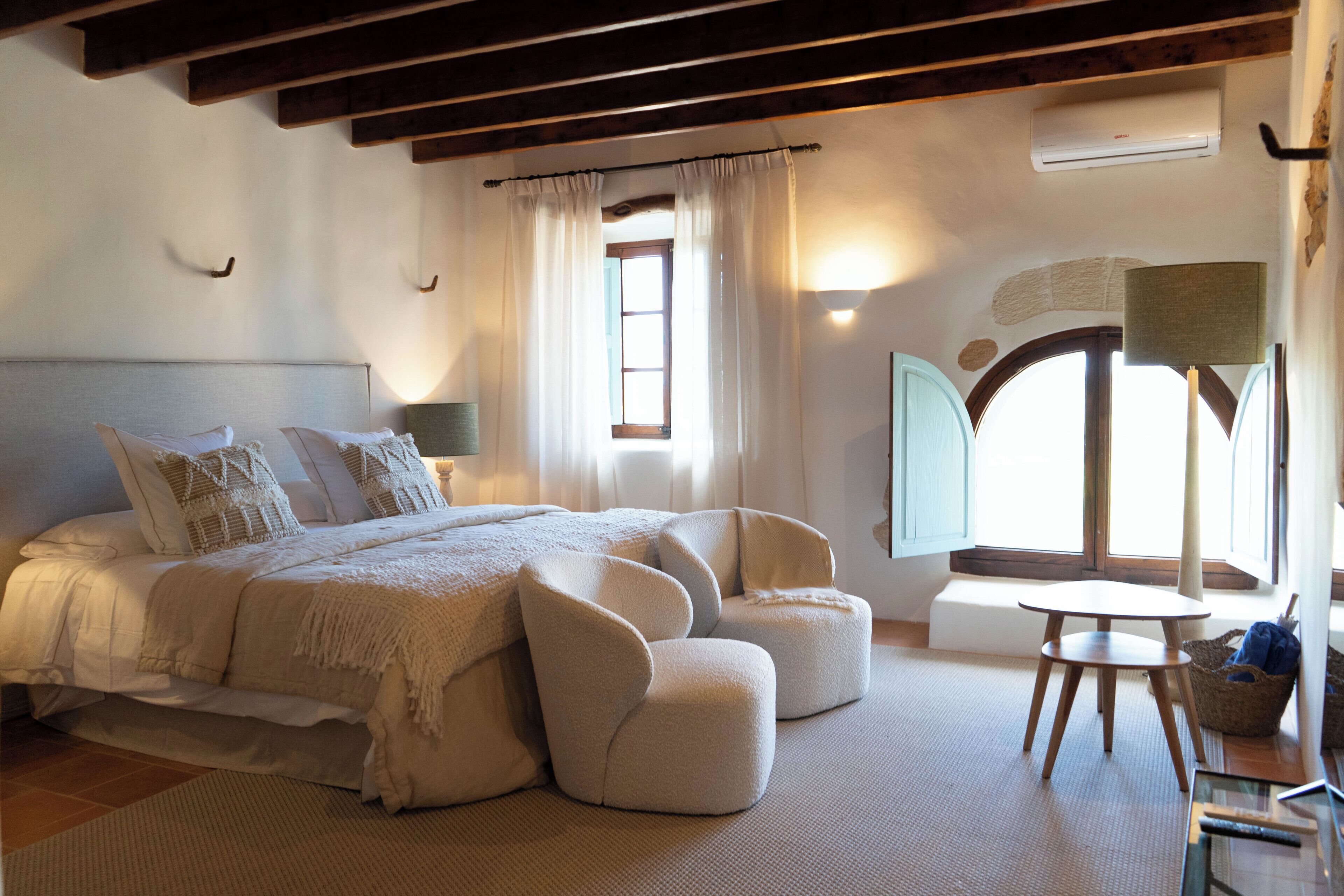 Draps en coton égyptien, literie de qualité supérieure, minibar