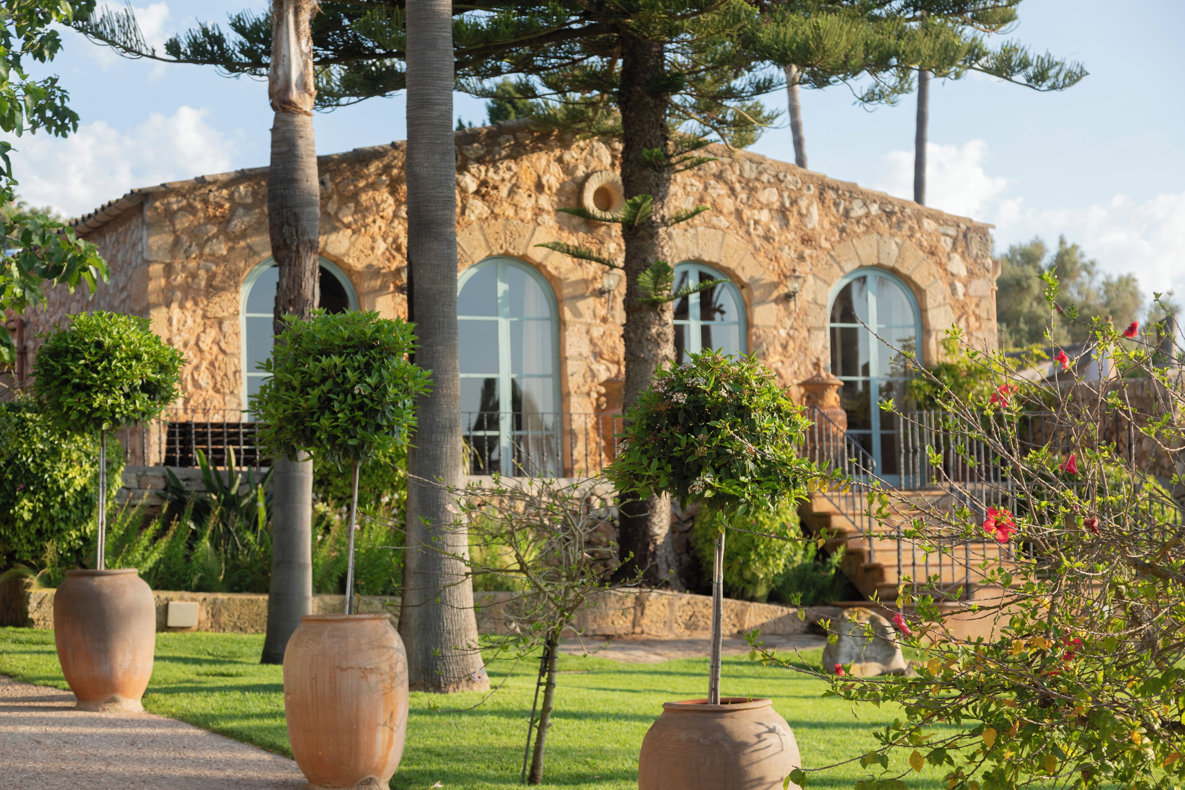 Fassade der Unterkunft