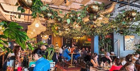 Almoço, jantar e brunch. Jupiter Hotel