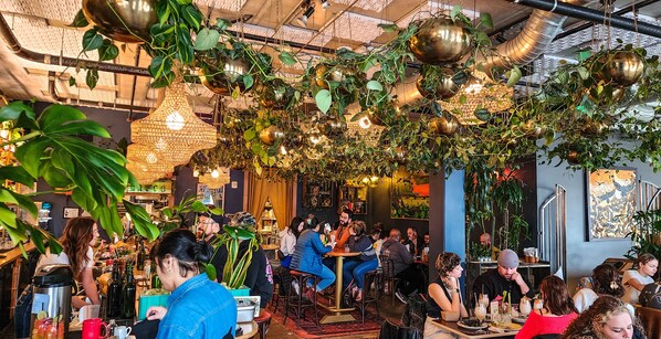 Se sirven comidas, cenas y brunch