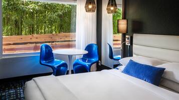 Ropa de cama hipoalergénica, cubrecamas y minibar