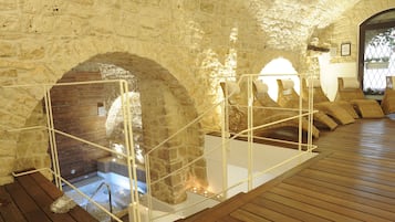 Behandlungsräume für Paare, Whirlpool, Dampfbad, Türkisches Bad/Hamam