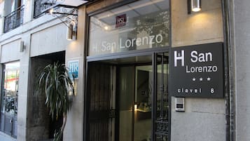 Entrada de la propiedad
