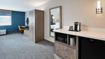 Standard Room, 2 Queen Beds | Desk, laptop workspace, blackout drapes, iron/ironing board