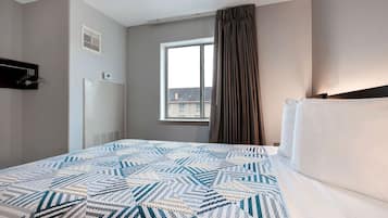 Free WiFi, bed sheets, alarm clocks