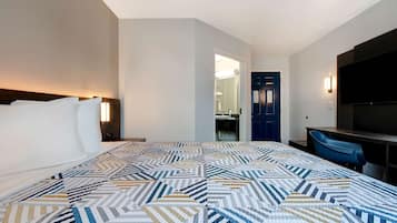 Free WiFi, bed sheets, alarm clocks