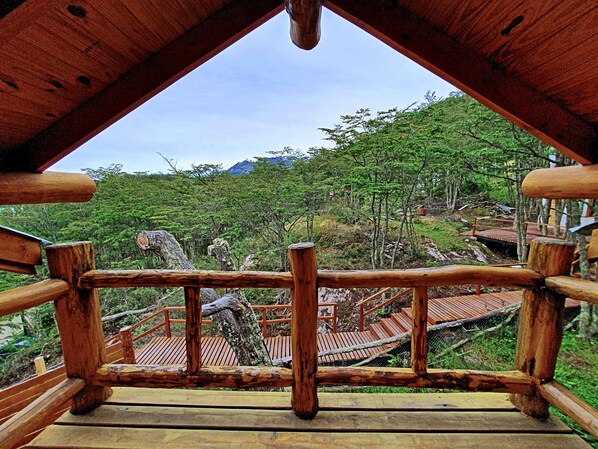 Luxury Cabin | Terrace/patio - Patagonia Villa (Ushuaia)