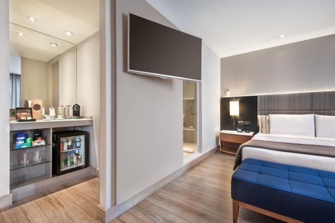 Minibar, in-room safe, blackout curtains, soundproofing