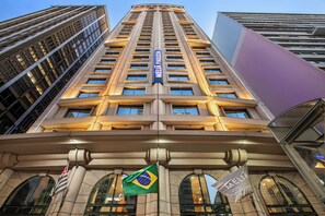 Front of property – evening/night