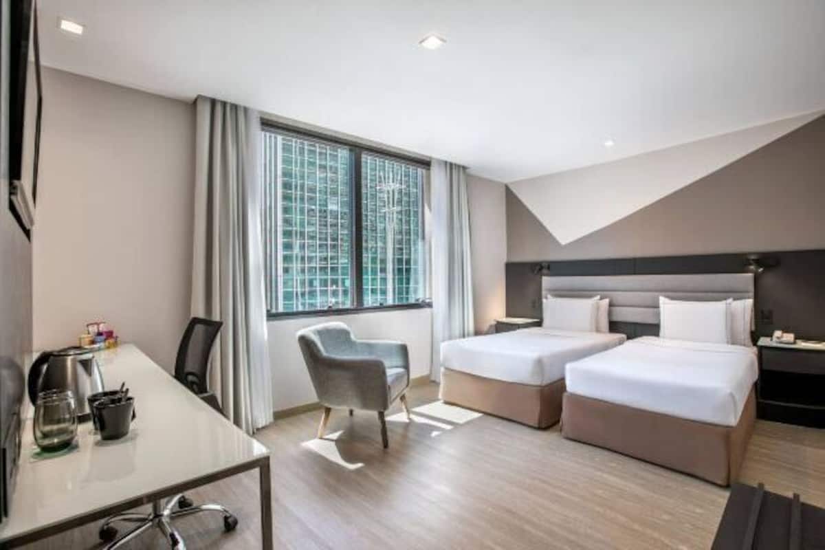 Minibar, in-room safe, blackout curtains, soundproofing