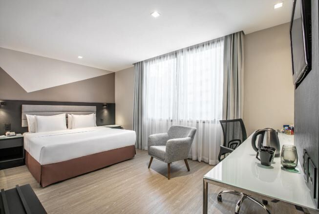 Minibar, in-room safe, blackout curtains, soundproofing