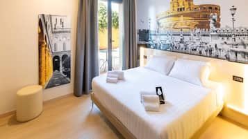 Habitación doble superior | Caja fuerte, escritorio, sistema de insonorización