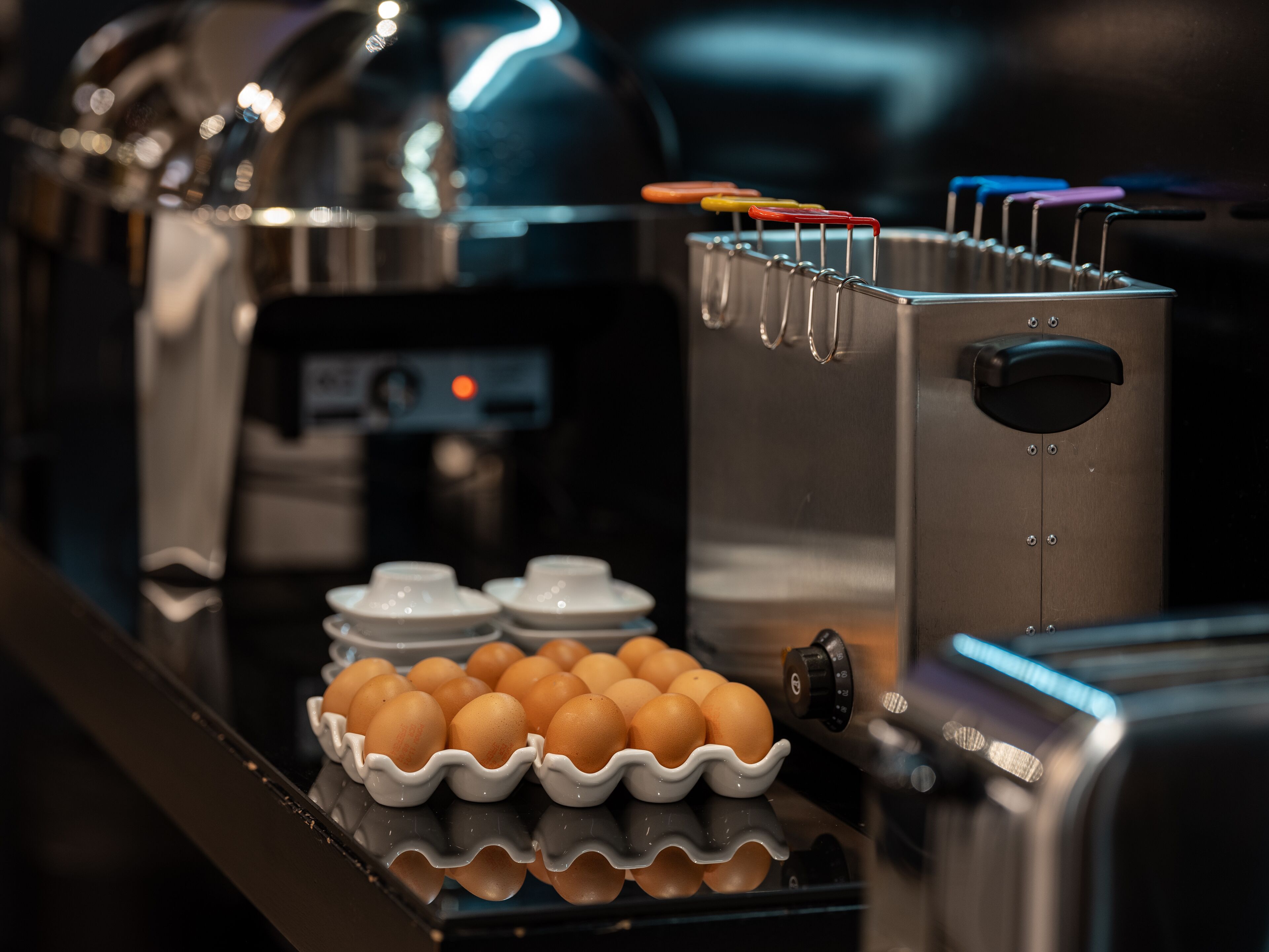 daily buffet breakfast (eur 19 per person)