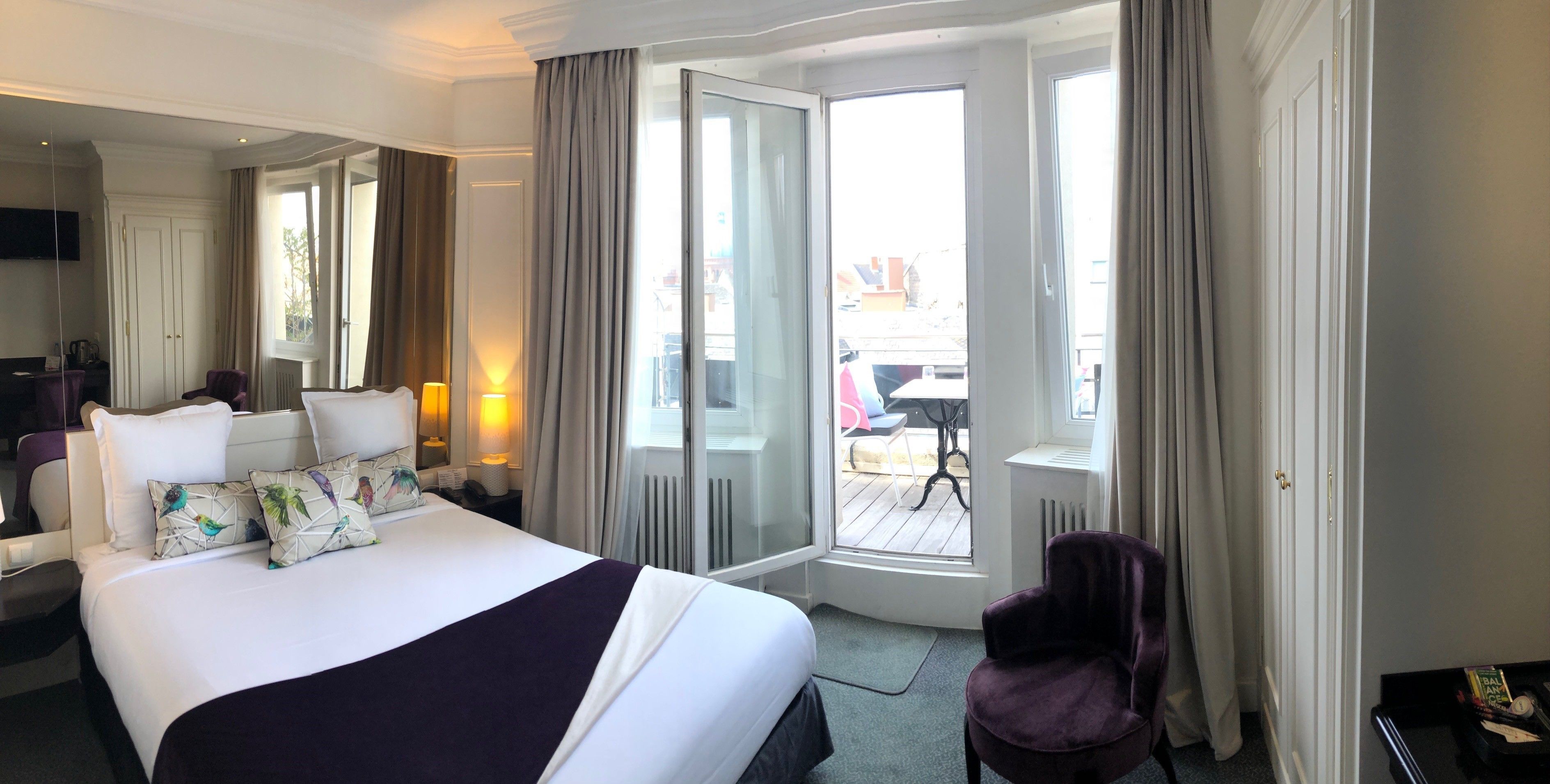 superior double room | in-room safe, desk, blackout curtains, soundproofing