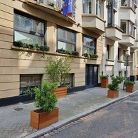 Fachada de la propiedad