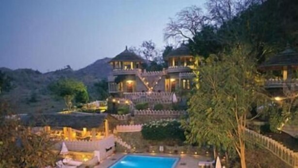 Outdoor pool, open 7:00 AM to 6 PM, pool umbrellas, sun loungers - The Aodhi (Kumbhalgarh)