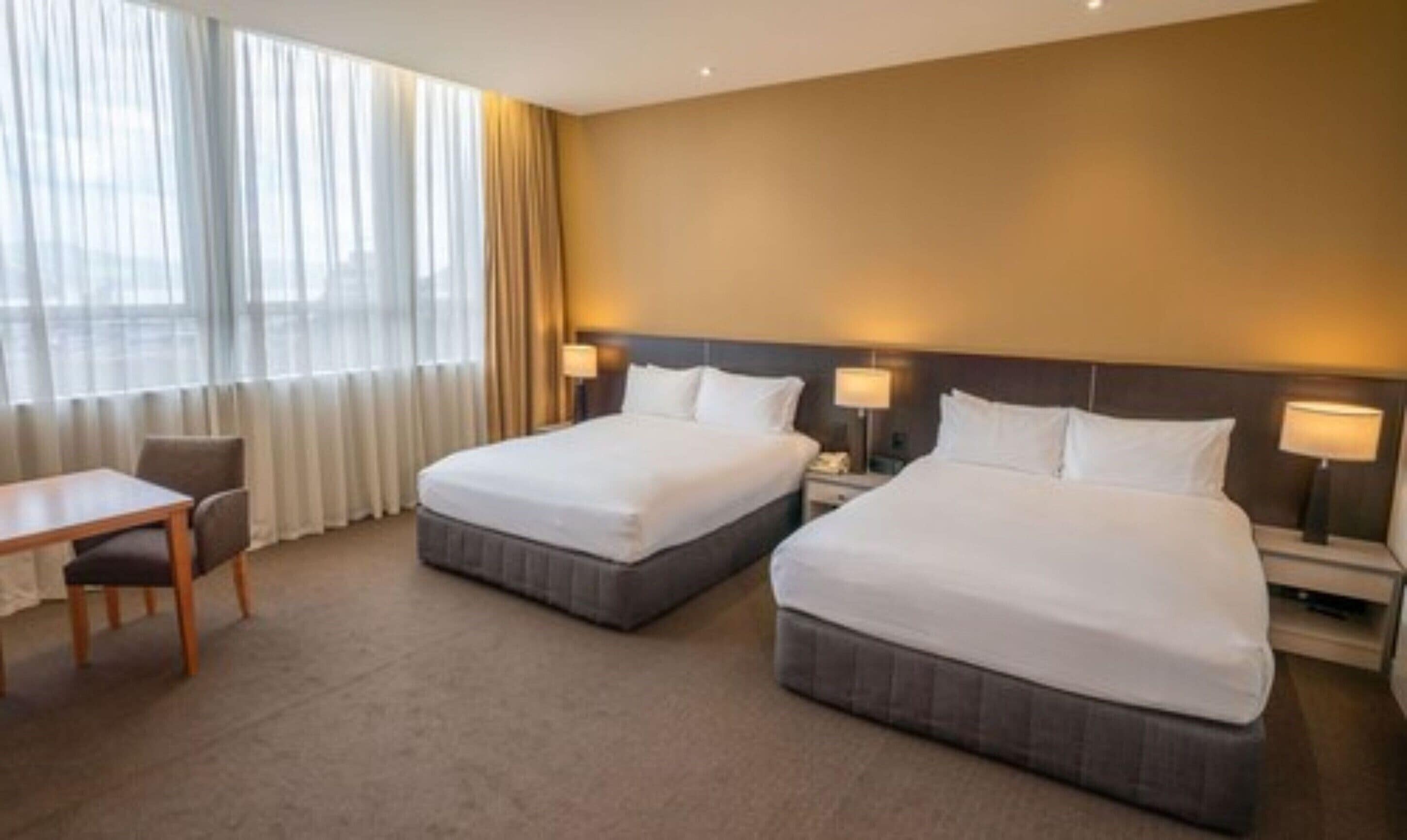 premium bedding, in-room safe, desk, iron/ironing board