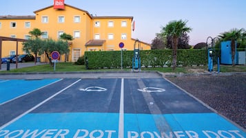 Oplaadpunt voor elektrische auto's