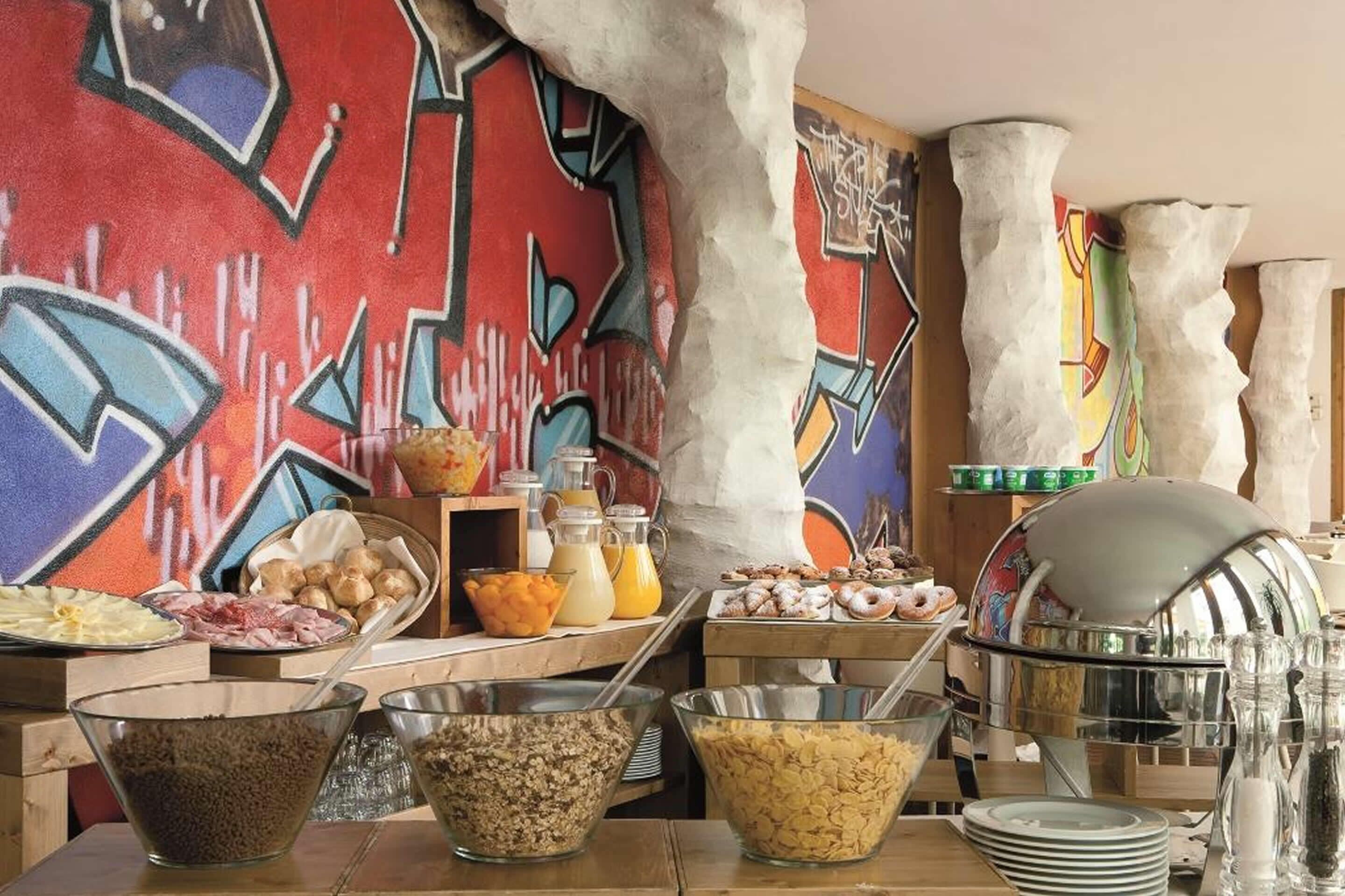 daily buffet breakfast (eur 12 per person)