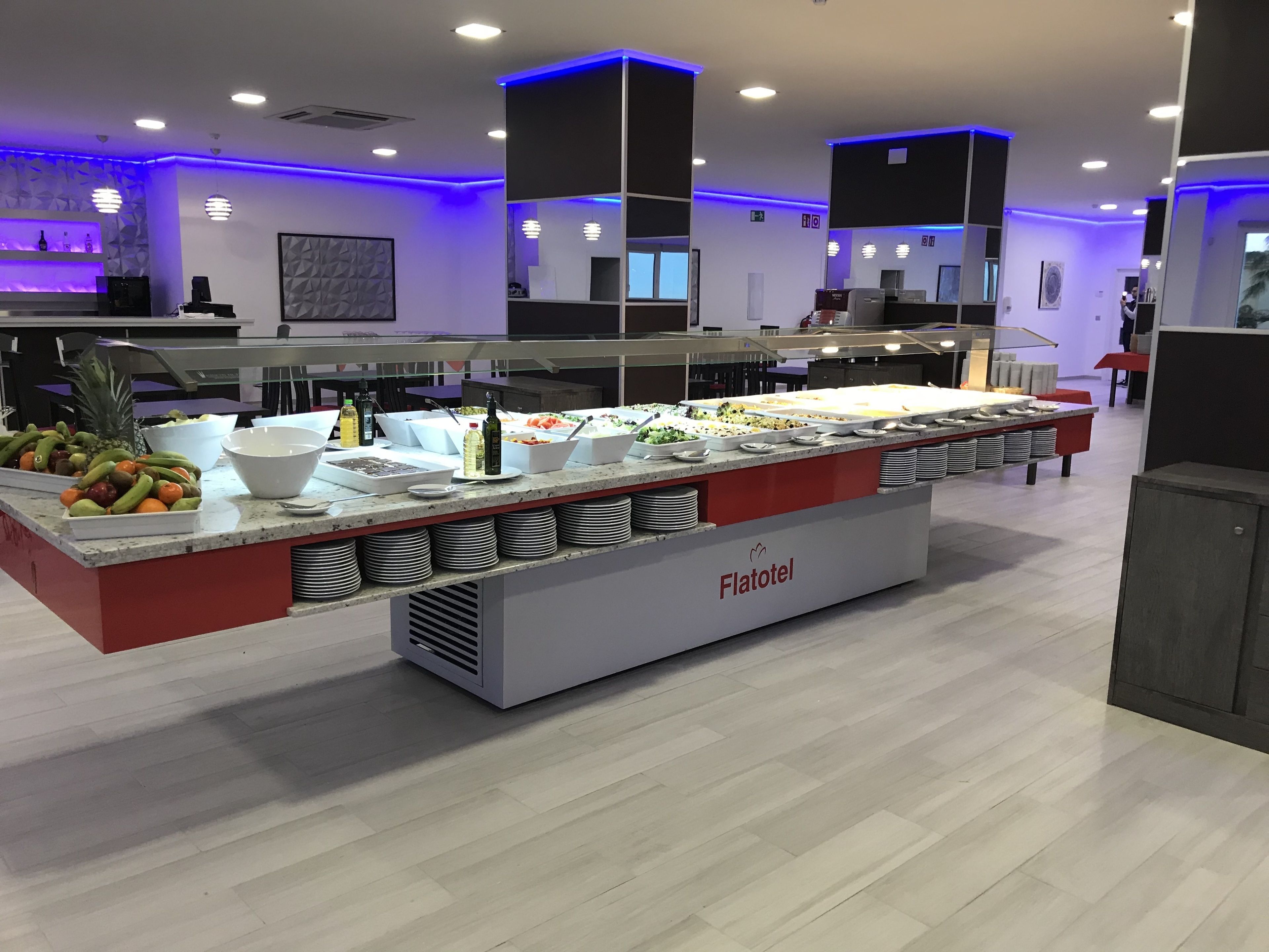 Daily buffet breakfast for a fee