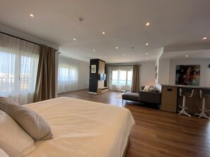 Deluxe-Studiosuite, 1 Schlafzimmer, Meerblick