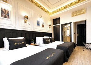 Superior Triple Room | Premium bedding, free minibar, in-room safe, desk - Angel's Home Hotel (Istanbul)