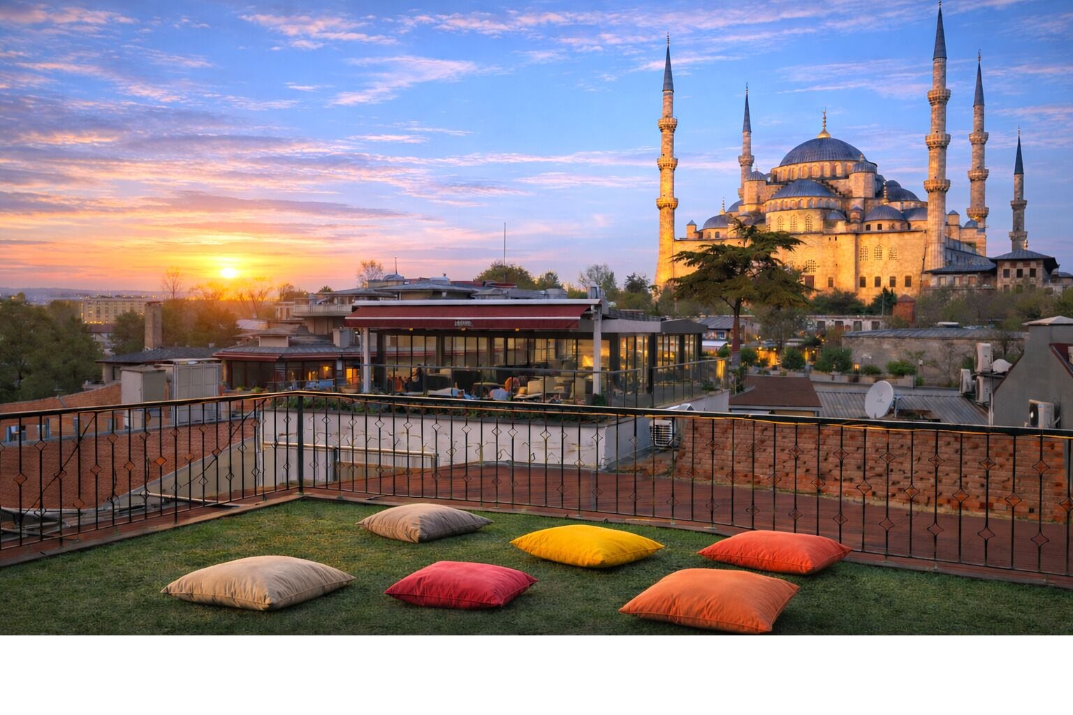 City view from property