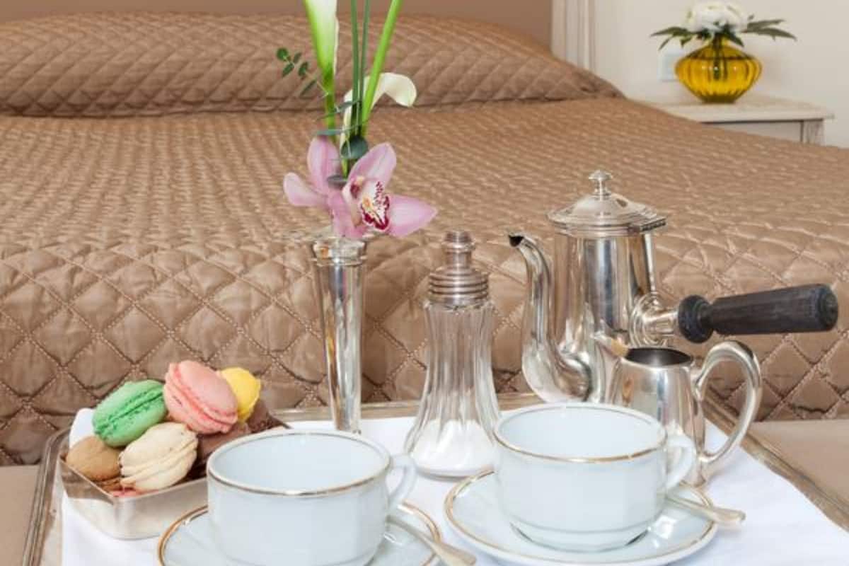 In-room safe, desk, soundproofing, free cribs/infant beds