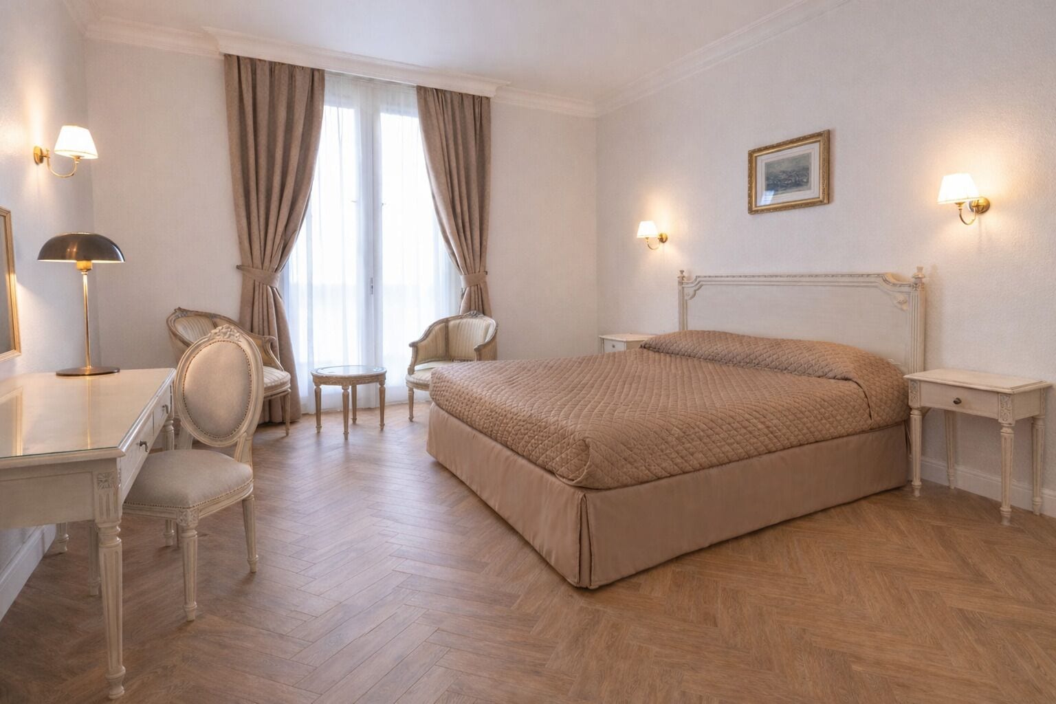 In-room safe, desk, soundproofing, free cots/infant beds