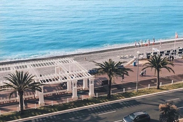 Beach nearby, white sand