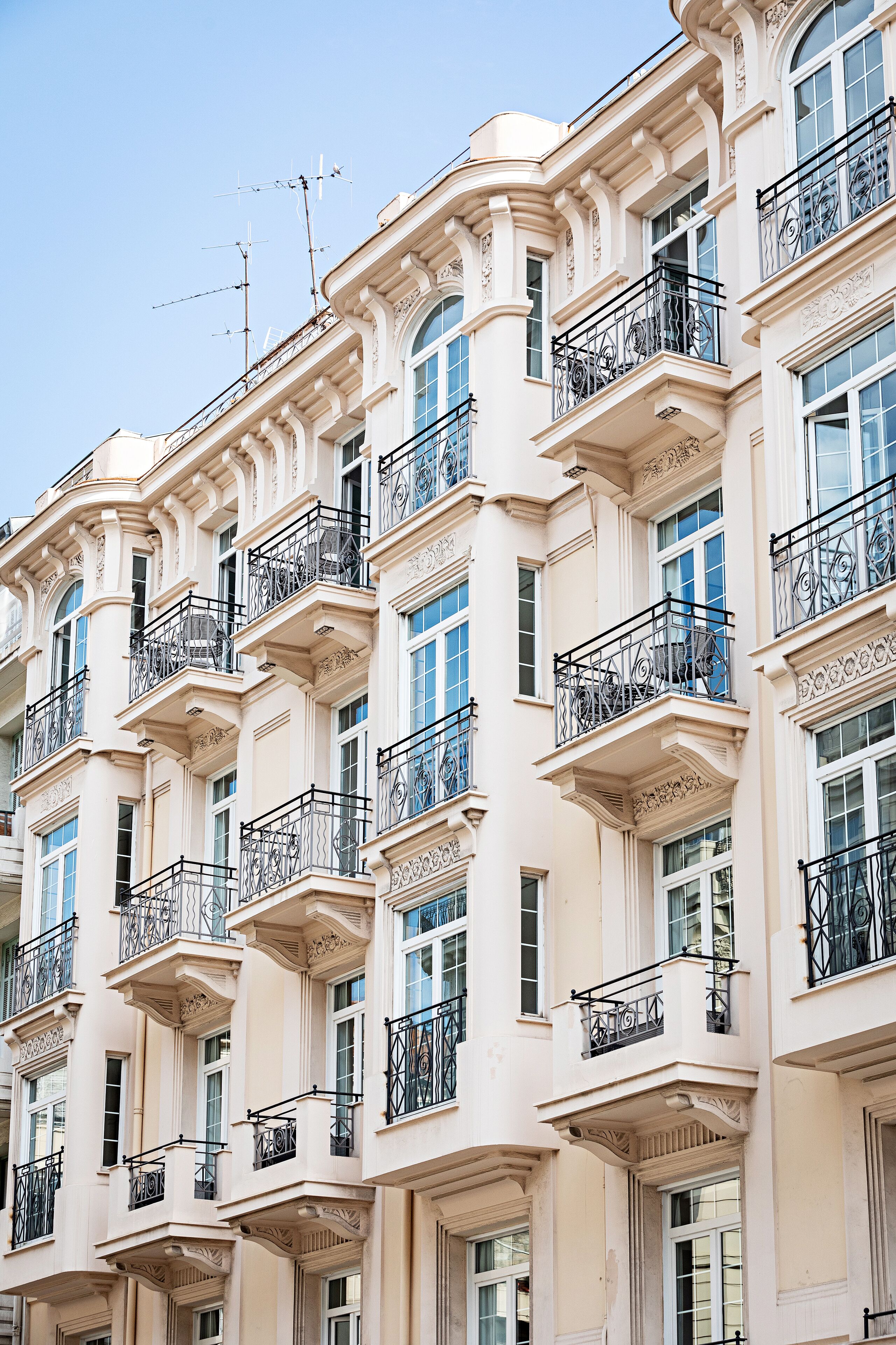 Voorkant van accommodatie