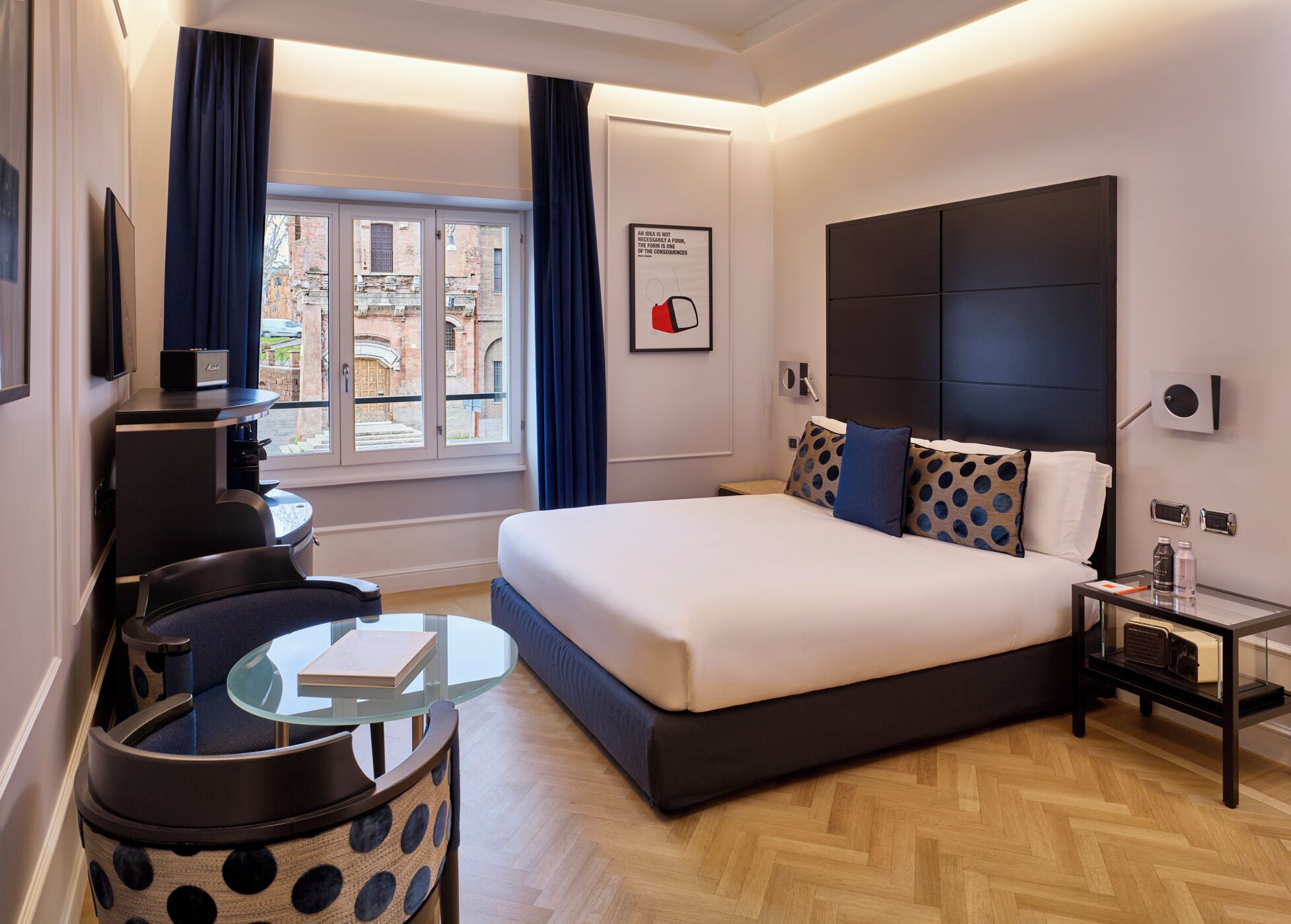 Executive Double Room | Premium bedding, pillow-top beds, minibar, in-room safe