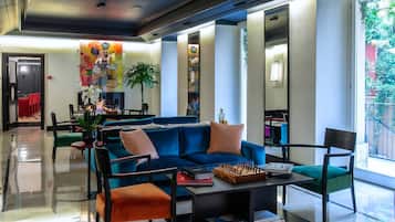 Sala de estar en el lobby