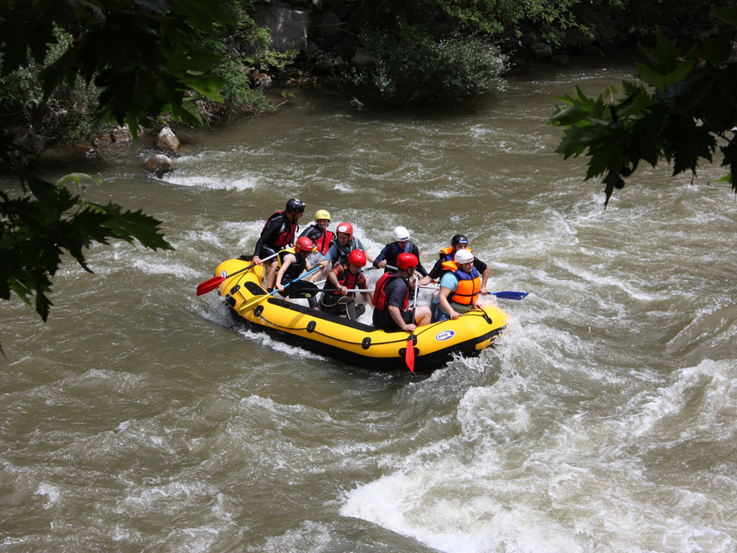 rafting