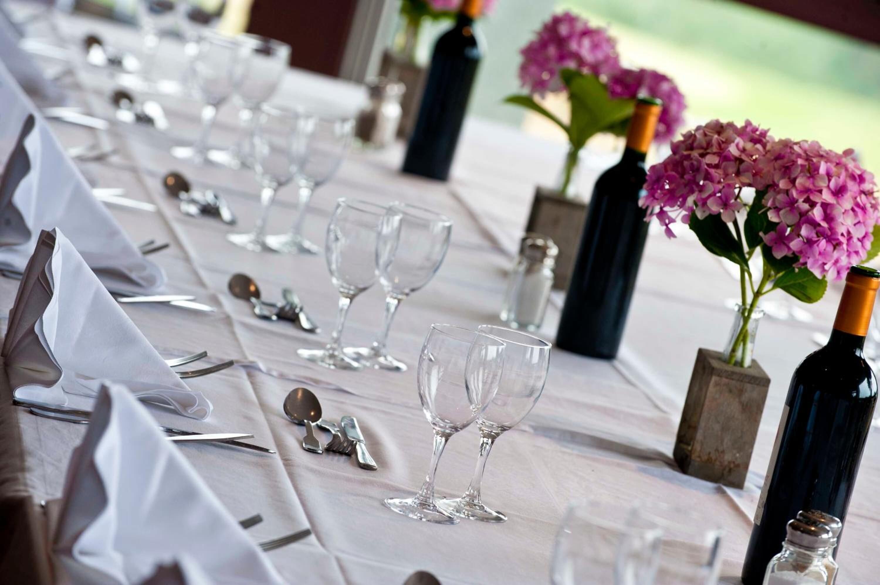 lunch, dinner served; french cuisine, golf course views