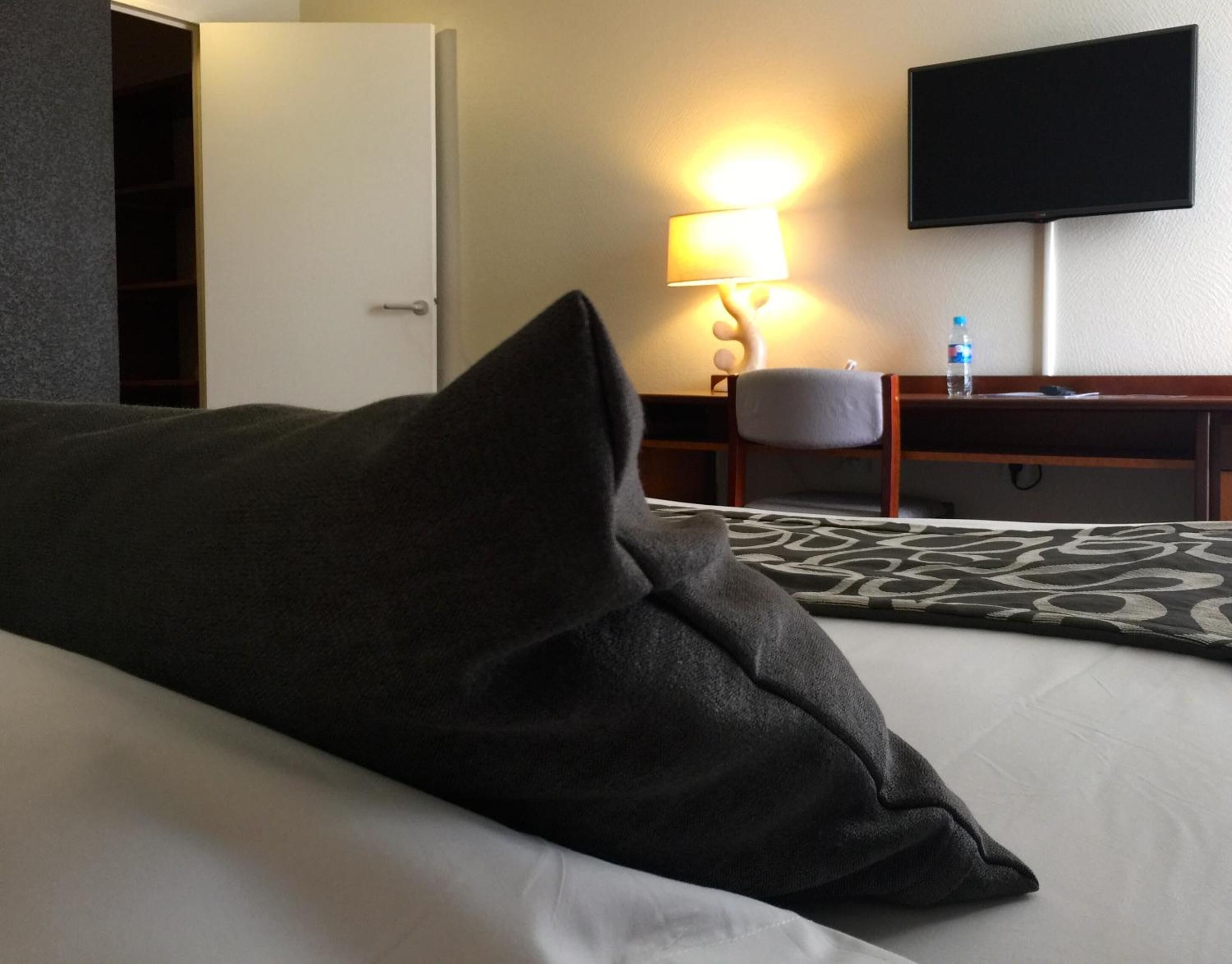 in-room safe, desk, blackout curtains, iron/ironing board