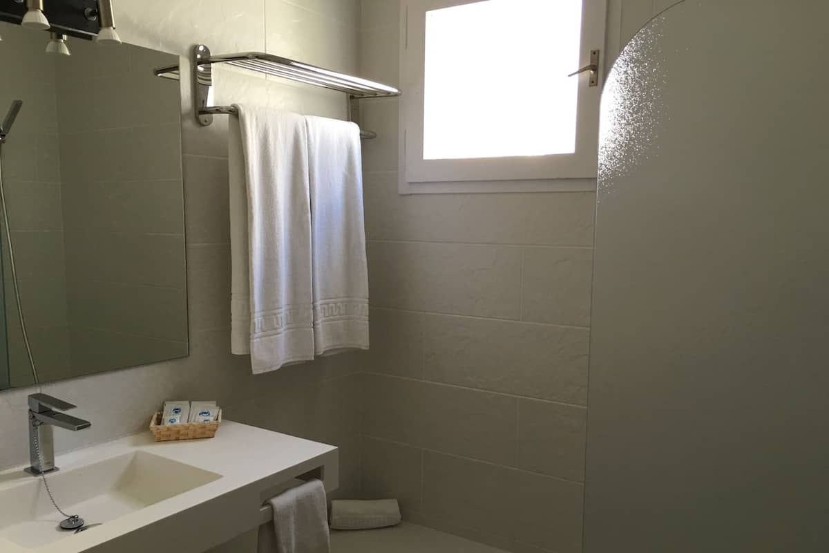 Camera tripla | Bagno | Doccia, asciugacapelli, asciugamani