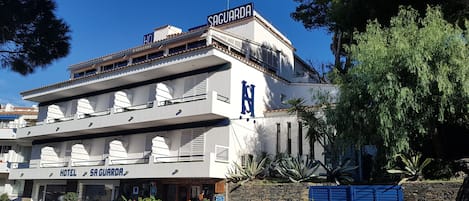 Fassade der Unterkunft