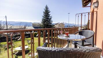 Uitzicht vanuit accommodatie