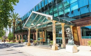 Façade de l’hébergement