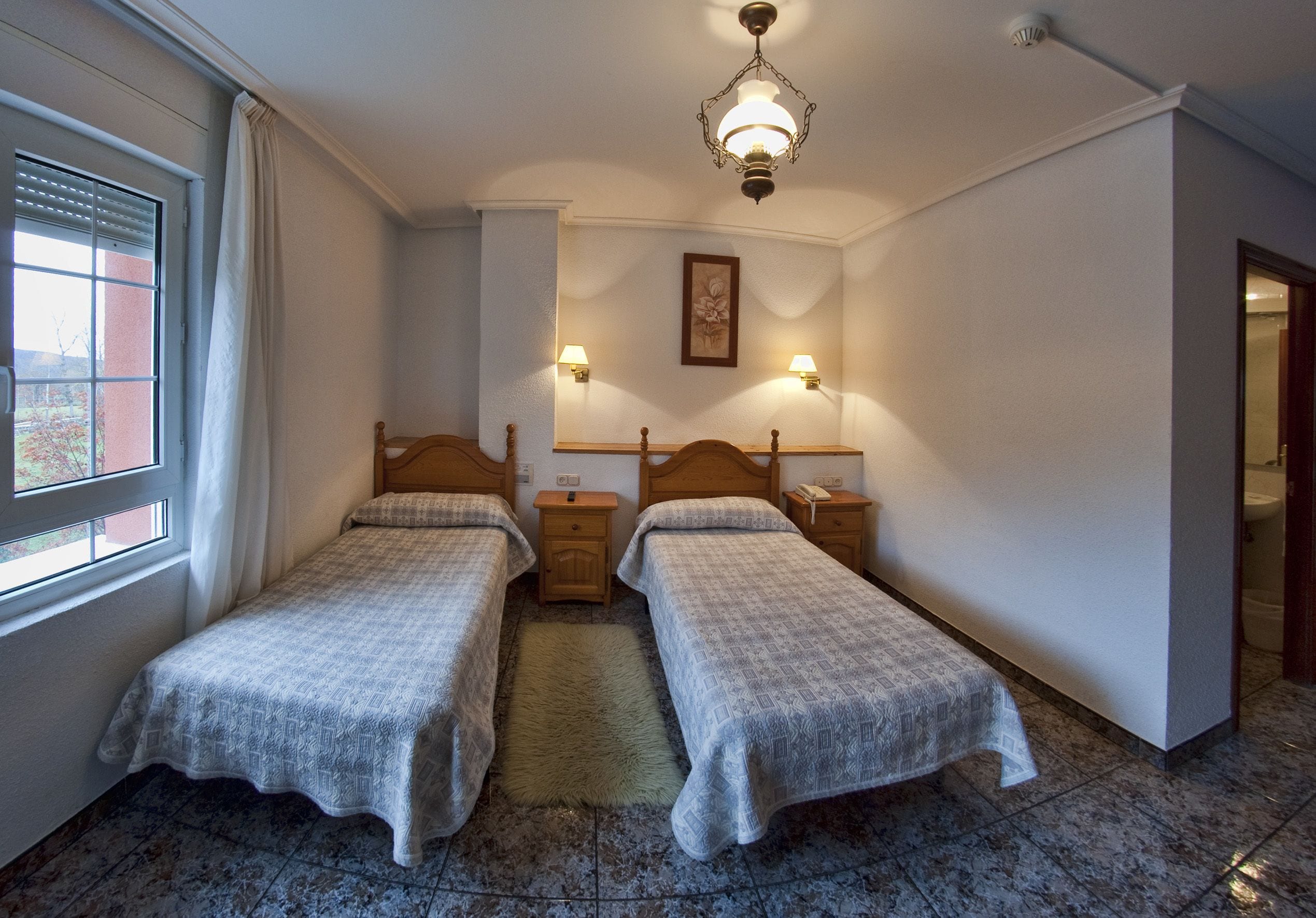 twin room | desk, blackout curtains, free wifi, bed sheets