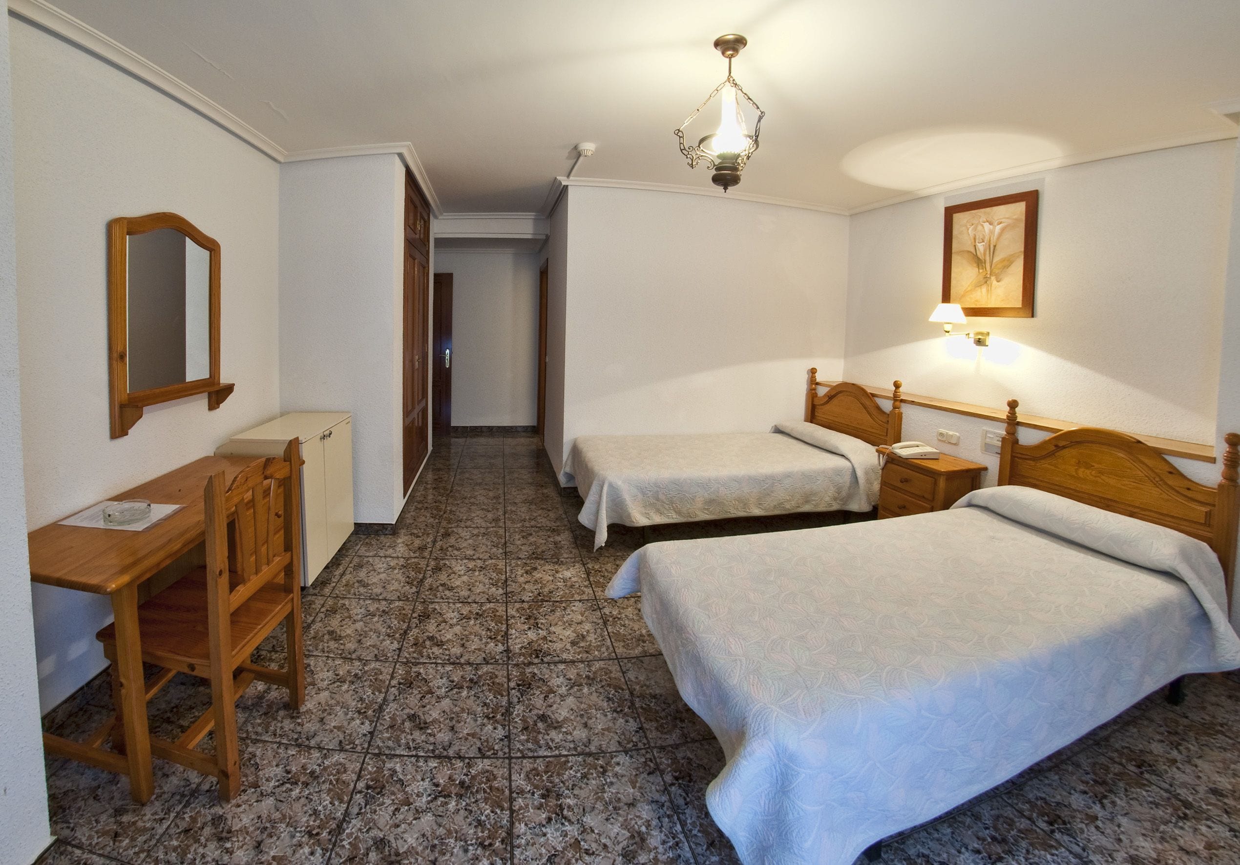 twin room | desk, blackout curtains, free wifi, bed sheets