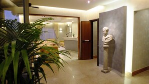 Interior entrance