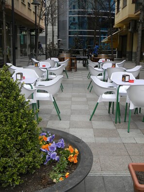 Uitzicht vanuit accommodatie