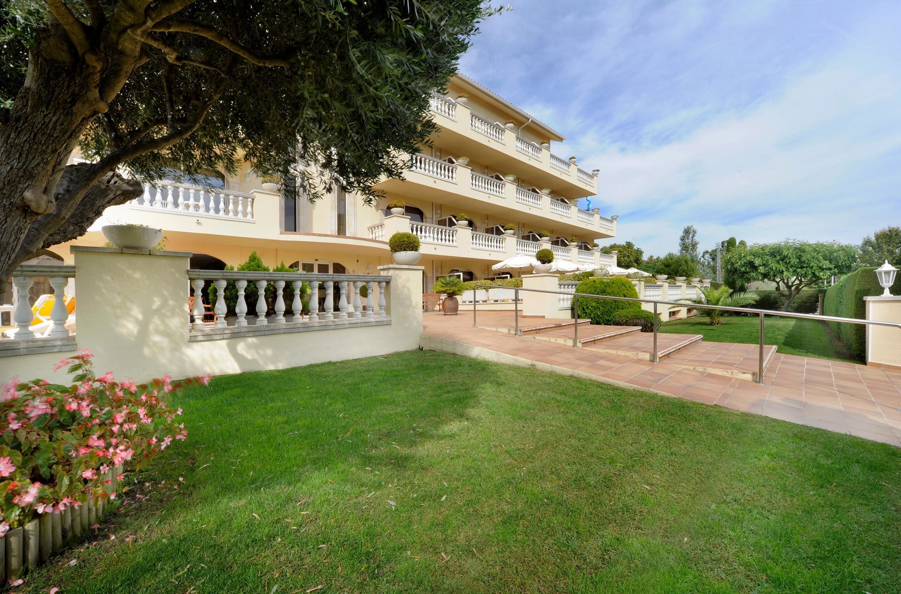 Voorkant van accommodatie